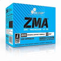 Olimp ZMA 120 kapslí, synergická kombinace zinku, hořčíku a vitaminu B6
