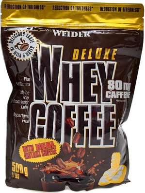 Weider, Deluxe Whey Coffee, 500 g