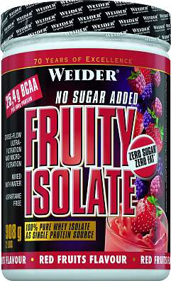 Weider Fruit Isolate 908 g, syrovátkový izolát bez přidaného cukru