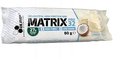 Olimp Matrix Pro 32, 80g, proteinová tyčinka s vysokým obsahem bílkovin