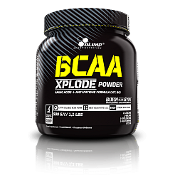 Olimp BCAA Xplode 500 g, sypká forma BCAA s l-glutaminem
