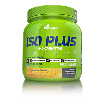 Olimp ISO PLUS + L-carnitine 700 g, Isotonické pití s vitamíny, minerály, l-karnitinem a l-glutaminem