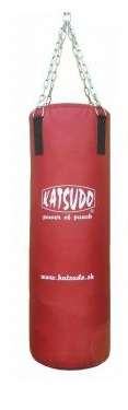 Katsudo Boxovací pytel 120x35 cm, červený