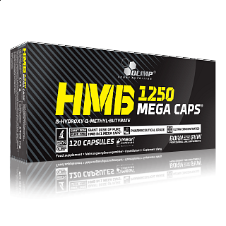 Olimp HMB 1250 Mega Caps 120 kapslí, exspirace: 30.01.2025