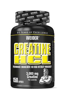 Weider Creatine HCL 150 kapslí, kreatin hydrochlorid
