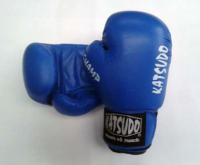 Katsudo Boxerské rukavice Champ, modré