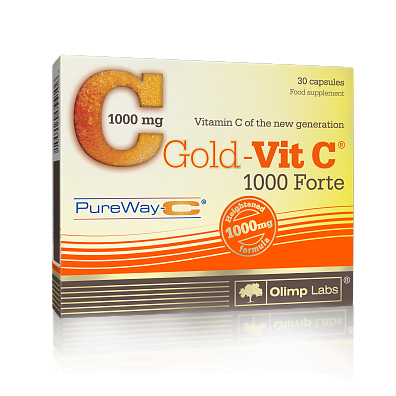 Olimp, Gold-Vit C, 1000 Forte, 30 kapslí