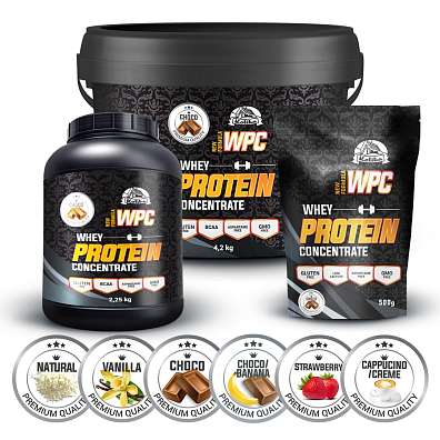 Koliba Whey Protein Concentrate 1 kg, syrovátkový koncentrát