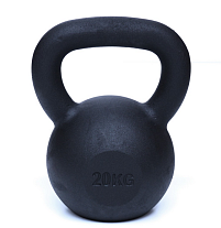 Kettlebell, 20 kg, matný