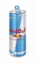 Red Bull energy drink, 250 ml, Sugar free