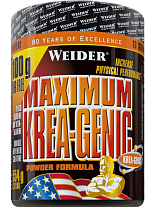 WEIDER, MAXIMUM KREA-GENIC, 554g, sypká forma kreatinu s taurinem a beta-alaninem