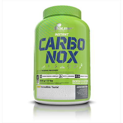  Olimp CarboNox 3500g, směs sacharidů maltodextriny, glukóza, isomaltulóza, vitamíny, minerály a L-arginin