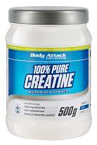 Body Attack 100% Pure Creatine 500g, 100% kreatin monohydrát v sypké formě