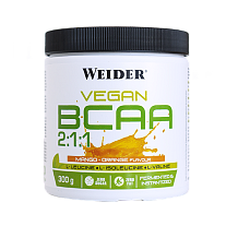 Weider Vegan BCAA, 300 g, fermentovaná forma BCAA 