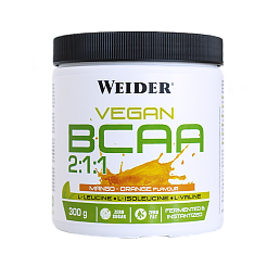 Weider Vegan BCAA, 300 g, fermentovaná forma BCAA