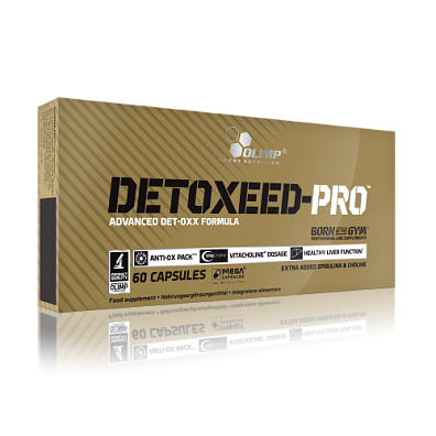 Olimp Detoxeed-Pro 60 kapslí, obsahuje bioaktivní složky rostlinného původu
