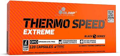 Olimp Thermo Speed Extreme, 120 kapslí, termogení spalovač s kofeinem