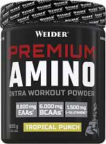 Weider Premium Amino 800g, tréniková směs s maltodextrinem, EAA, elektrolyty, bez kofeinu