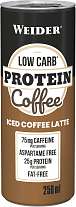 Weider Low Carb Protein Coffee Latte 250 ml, ledová káva se zvýšeným obsahem bílkovin