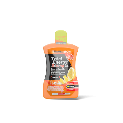 NAMEDSPORT, Total Energy Strong Gel, Lemon, 40ml