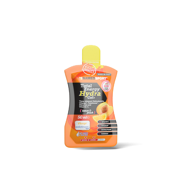 NAMEDSPORT, TOTAL ENERGY HYDRA GEL, Lemon-Peach, 50ml