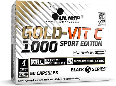 Olimp Gold-Vit C™ 1000 Sport Edition 60 kapslí, kyselina L-askorbová a citrusové bioflavonoidy