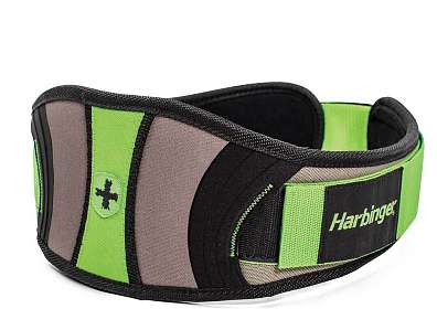 Harbinger dámský opasek Flexfit  Contour, Black/Neon Green