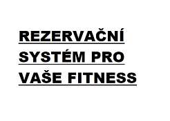 Rezervační systém