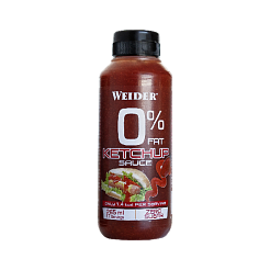 WEIDER 0% Fat Ketchup omáčka, 265 ml