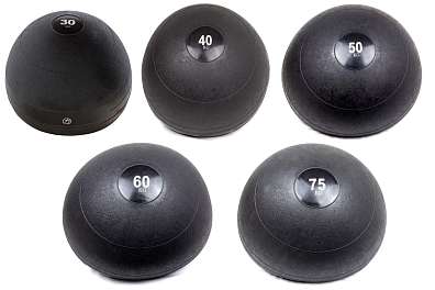 Slam ball, 30 kg, černý