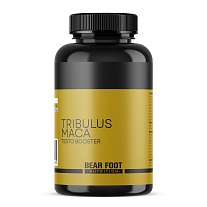 BEAR FOOT Tribulus Maca Testo Booster 120 cps, pro podporu vitality a libida 