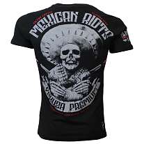 Yakuza Premium T-Shirt, sombrero Mexican Riots  tričko YPS 2619, černé