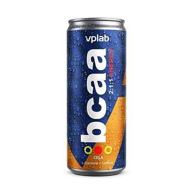 VPLab BCAA  Energy 330 ml, sycené BCAA s kofeinem, l-karnitinem a vitamíny, exspirace: 18.04.2025