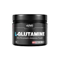 VPLab L-Glutamine Ultra-Micronized Powder 100% Pure Free Form 300 g, 100% čistá forma L-glutaminu v sypké formě