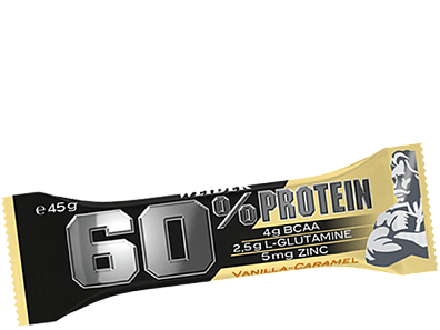 Weider 60% protein bar, 45g, tyčinka s vysokým obsahem bílkovin, expirace 01/2025