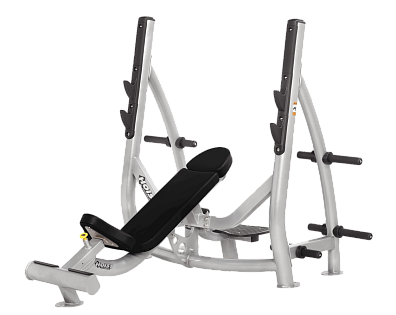 HOIST benchpress lavice hlavou nahoru s držáky na kotouče - INCLINE OLYMPIC BENCH CF-3172A