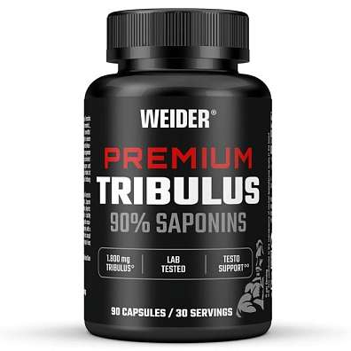 Weider Premium Tribulus 90% Saponins 90 kapslí, stimulant testosteronu, kotvičník zemní se zinkem