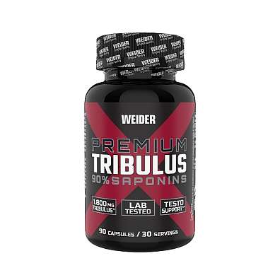 Weider Premium Tribulus 90% Saponins 90 kapslí, stimulant testosteronu, kotvičník zemní se zinkem