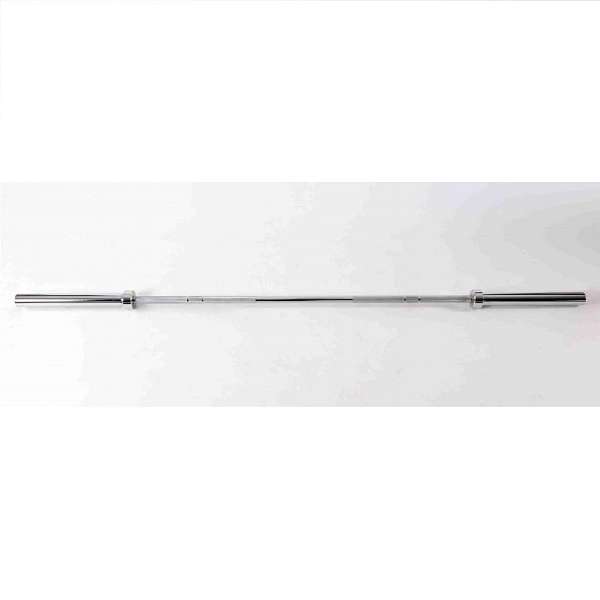 BEAR FOOT olympijská osa  220 cm 1000 LB Chromová