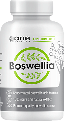 AONE Boswellia Serrata, 90 kapslí, 100% čistý extrakt z pryskyřice indického kadidlovníku