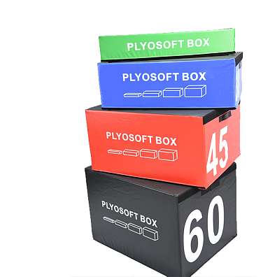 BEAR FOOT Soft Plyo Box, Set 4 ks