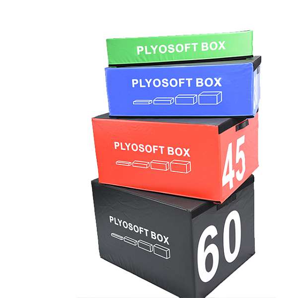 BEAR FOOT Soft Plyo Box, Set 4 ks