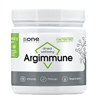 AONE Argimmune 460g, l-arginin citrát a malát s vitaminem C