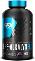 EFX Sports Kre-Alkalyn 3000, 260 kapslí, patentovaná forma kreatinu