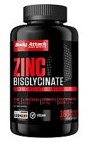 Body Attack Zinc Bisglycinate 180 kps, zinek v chelátové formě s vitamíny