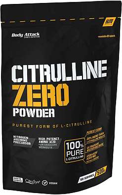 Body Attack Citrulline Zero Powder, 500g, 100% čistá forma l-citrulinu v prášku