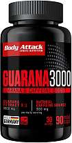 Body Attack Guarana 3000, 90 kapslí, rostlinný extrakt z guarany
