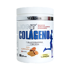 Weider Joint Collagen, 300g, sypká forma kolagenního hydrolyzátu, glukosamin, kurkuma, kyselina hyaluronová, hořčík