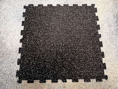 Podlaha pro Sportovní povrchy FIT Puzzle EPDM, 10% grey