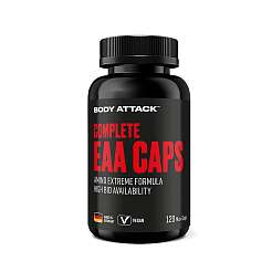 Body Attack Complete EAA Caps, 120 cps, směs esenciálních aminokyselin